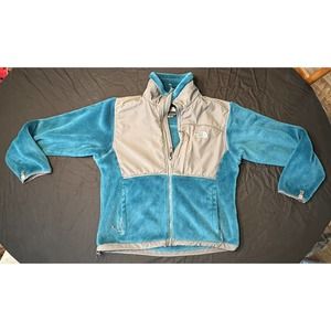 The North Face Women Fleece Full Zip Jacket Medium - Teal